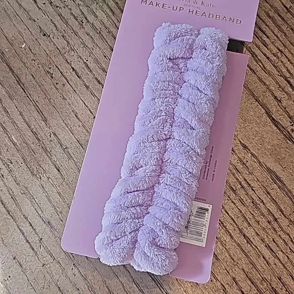 Spa make-up headband NWT super soft blingy - Picture 4 of 5